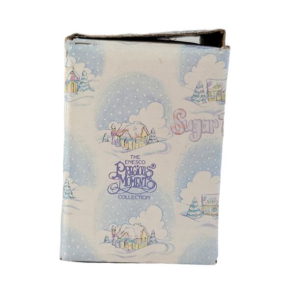 Precious Moments Sugar Town Bird Bath Figurine Enesco 150223 1995 - Picture 14 of 16